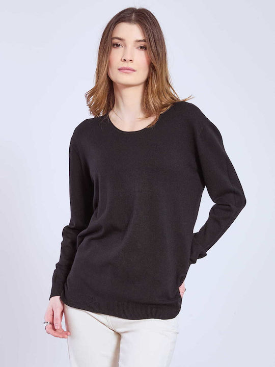 Celestino Women's Sweater Round Neck Loose Fit ...