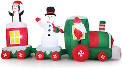 Costway 350 Stück Mehrfarbige Weihnachtsfiguren Mit Musik Weihnachtszug Santa Claus Schneemann & Pinguin Tt10034de Costway 350 Stück Mehrfarbige Weihnachtsfiguren Mit Musik Weihnachtszug Santa Claus Schneemann & Pinguin Tt10034de