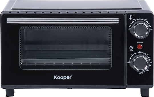 Kooper Electric Countertop Oven 15lt Without Burners Black
