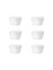Bormioli Rocco Buffet Coppe Bol de Servire Rotund Sticlă cu Diametru 8buc 6buc