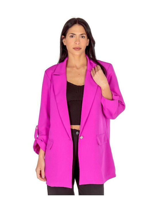 Silia D Γυναικείο Σακάκι Magenta