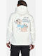 Sweatshirt with Hood White