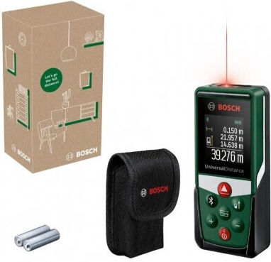 Bosch Laser Distance Meter Universaldistance 40c Bluetooth with Measuring Range 0.05m-40m