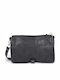 Black Leather Women's Flap Bag