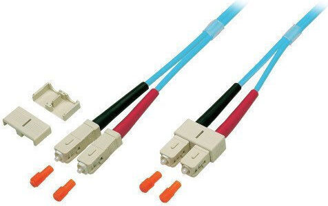 EFB O7413.20 Infiniband Optische Faser Netzwerkkabel 20 m Türkis