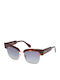 Max & Co Women's Sunglasses with Brown Frame and Blue Gradient Lens MO0092 52W