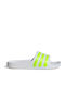 Kinder Flip Flops Weiß Adilette Aqua K