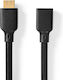 Nedis Cable HDMI male - HDMI female 2m Black