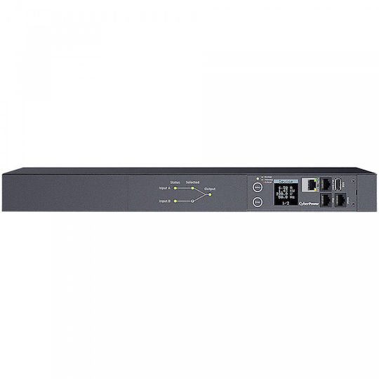 Cyberpower Power Distribution Unit Ats Pdu Switched 2xats Input 12xiec Out Pdu44004