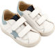 Babywalker Βαπτιστικά Sneakers Λευκό Σιέλ
