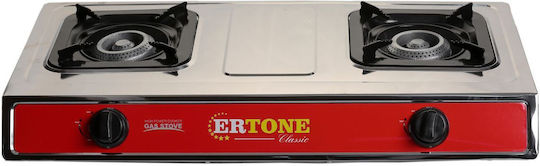 Ertone Εστία Μαγειρέματος Υγραερίου για Camping 70x38x12εκ.