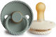 Frigg Rope Πιπίλες Καουτσούκ Cream/Sage Frigg γ...