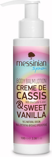 Messinian Spa Milk hidratant pentru corp cu Aromă Vanilie 100ml