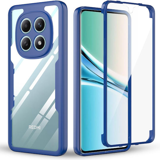 Techsuit ColorVerse 360 Vollschutz Silikon Blau Redmi Note 15 / Poco M8