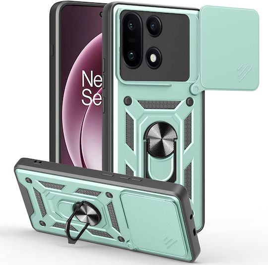 Techsuit Camshield Series Umschlag Rückseite Grün (OnePlus 15)