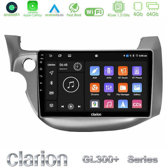 Clarion Автомобилна Аудио Система (Блутут/USB/AUX/WiFi/GPS/Apple-Carplay/Android-Auto) с Тъчскрийн 10"