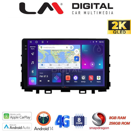 LM Digital Car Audio System for Kia Rio / Stonic 2017 (Bluetooth/USB/WiFi/GPS/Apple-Carplay/Android-Auto)