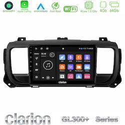 Clarion Audiosystem Peugeot Experte / Reisender Opel Vivaro Toyota Proace Citroen Springend mit Bluetooth, USB, GPS Clarion Audiosystem Peugeot Experte / Reisender Opel Vivaro Toyota Proace Citroen Springend mit Bluetooth, USB, GPS