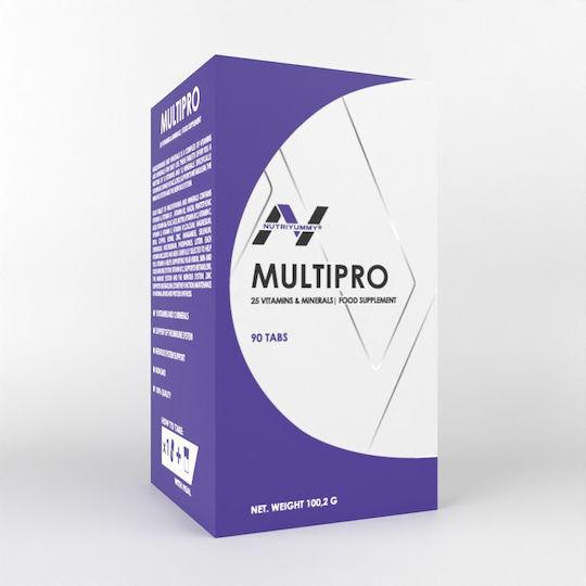 Nutriyummy Multivitamins & Minerals Πολυβιταμίνη για Ενίσχυση του Ανοσοποιητικού 90 ταμπλέτες