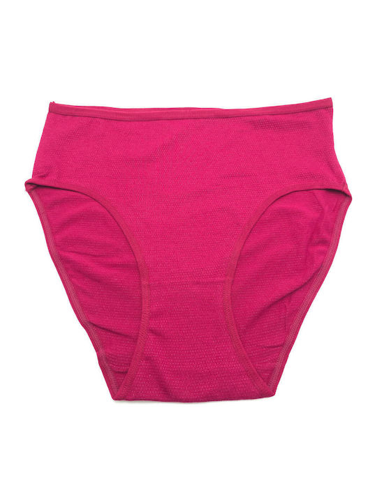 Hand's Foner Cotton Women's Briefs Burgundy