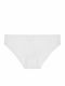 Femeie Slip cu Dantelă White