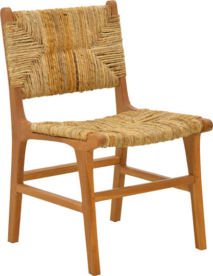 Scaun de exterior Lemn Refane Natural Shade 50x58x85cm