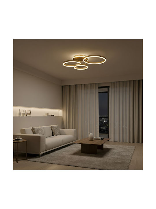 kelvo Venom Pendant Light White 70x40x16cm
