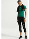 Dri-Fit Mid-Rise Training Women's Cropped Leggings Black