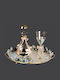 La Vista Wedding Carafe Crystal / Metallic Gold 1pcs