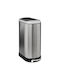 Atmosphera Waste Bin Waste made of Stainless Steel with Pedal Silver 30lt 1pcs