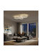 kelvo Ceiling Mount Light 89cm White with Integrated LED