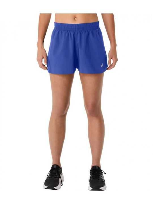 ASICS Core Split Γυναικείο Αθλητικό Σορτς Μπλε
