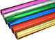 Folia Metallisch Muster Sterne 50x78 cm Blau