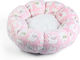 Round Pink Cat Bed Elephants Fep-92