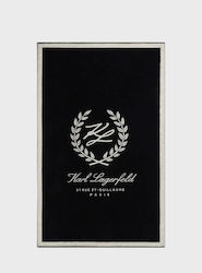 Karl Lagerfeld Strandtuch Schwarz Karl Lagerfeld Strandtuch Schwarz