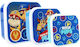 Paw Patrol Plastic Kids' Lunch Set Paw Patrol