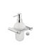 Bronze Art Wall-mounted Dispenser made of Stainless Steel Silver