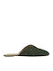 Flat Mules σε Χακί Χρώμα