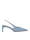 Blue Medium Heels