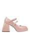 Pantofi cu toc Roz