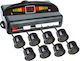 Front-rear Parking Sensor Set 8 Sensors Carguard Sp005