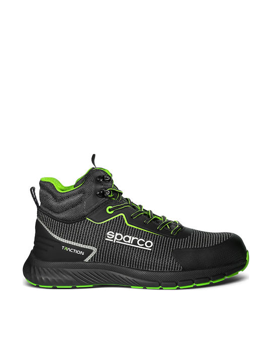 Sparco Waterproof Safety Boots S3S with Certification P ESD FO HRO SR