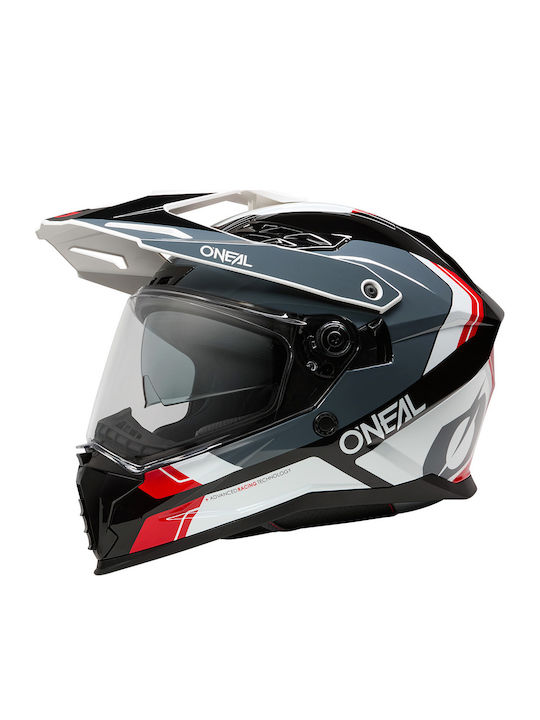 O'Neal D-SRS Nomad Black/White/Red On-Off Motor...