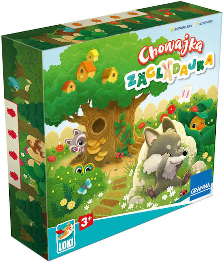 Board Game Peek-A-Boo for 2-6 Players 3+ Years Old (PL) Granna