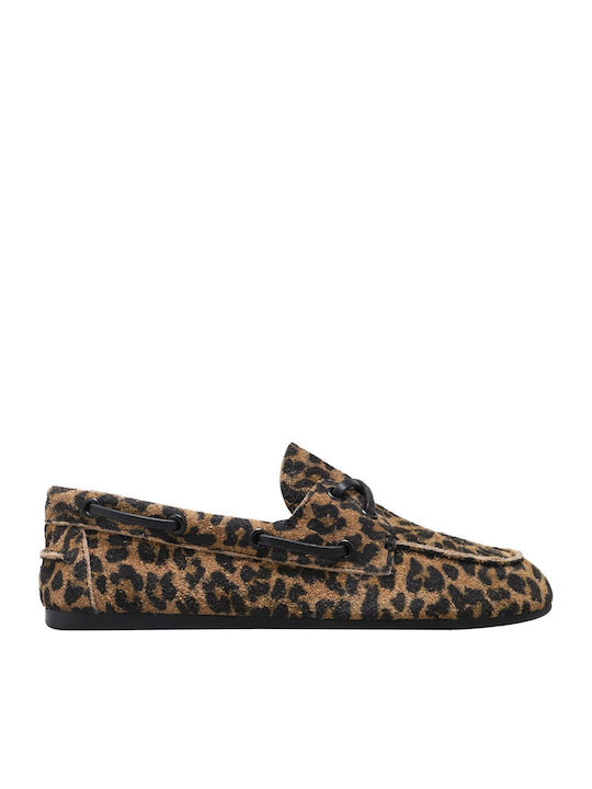 Γυναικεία Loafers σε Καφέ Χρώμα