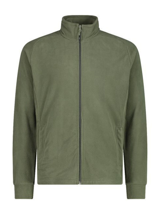 CMP Men's Fleece Cardigan Green