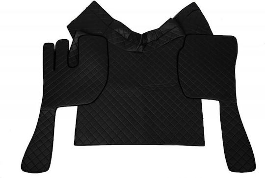 King Interior Front Mats 3pcs 2002-2012 Black