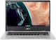 Asus Chromebook CX14 CX1405CKA-CL464 14" FHD (Celeron Dual Core-N4500/4GB/64GB Flash Storage/Chrome OS) (US Keyboard)