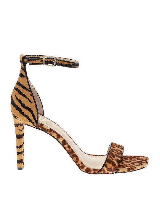 Vince Camuto Leather Sandals Brown