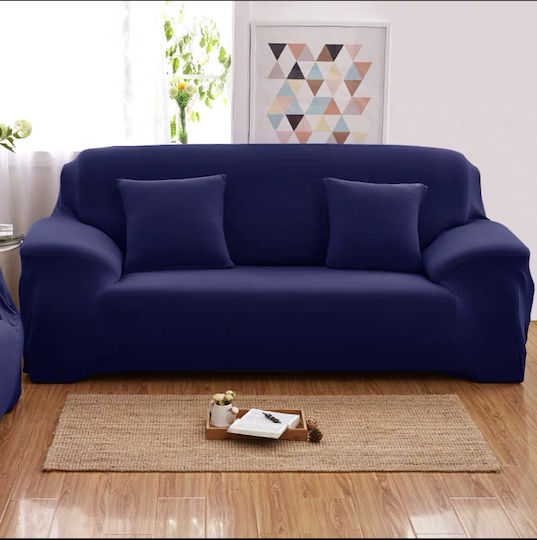 Mc Decor Elastische Abdeckung für Wohnzimmerset Blau 1Stück 27330